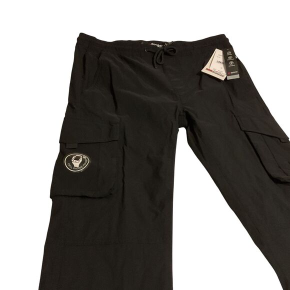 Akademiks XL Gray Cargo Pants with Stretch Drawstring - Picture 4 of 11